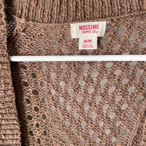 Mossimo Brown Knit Cardigan - Picture 2 of 3
